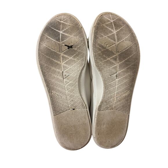 Vionic Beach Breeze Backless white Sneakers sz 8 - Picture 8 of 9